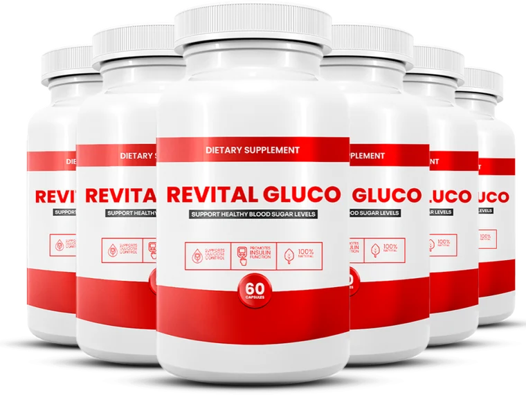 RevitalGluco 6 Bottles package